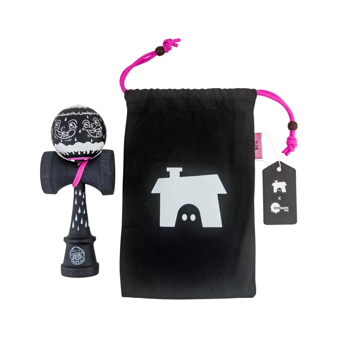 KUSA x Ghost Town Collab - The Inverted Mod - Black けん玉