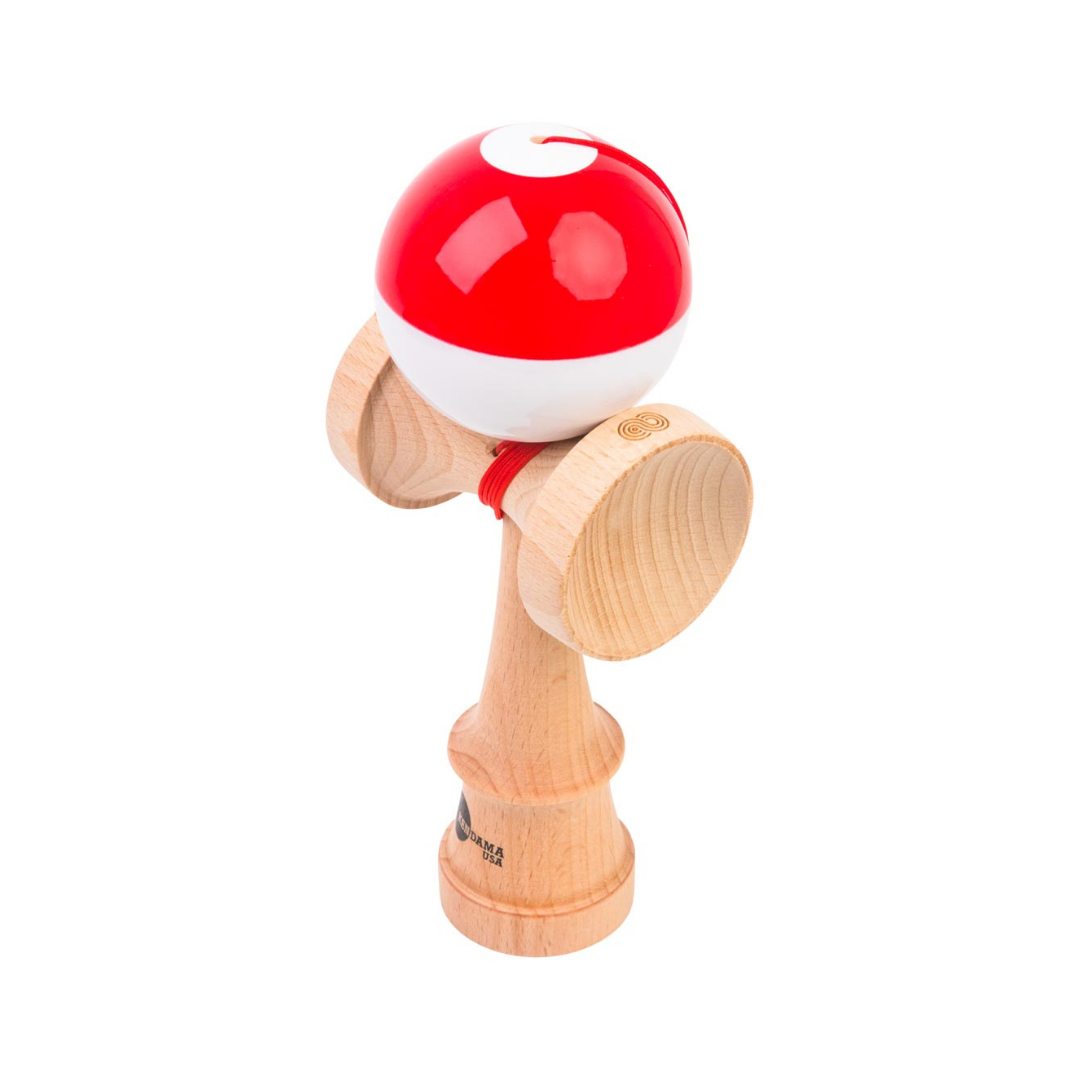 Kaizen Half Split - JET Shape - Red/White