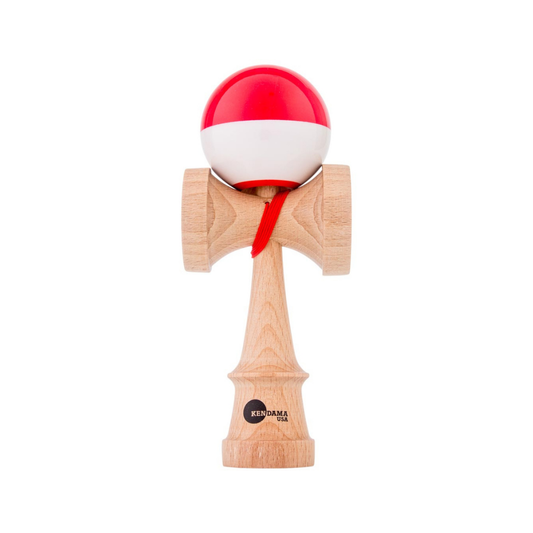 Kaizen Half Split - JET Shape - Red/White