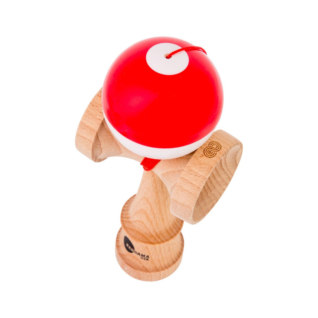 Kaizen Half Split - JET Shape - Red/White
