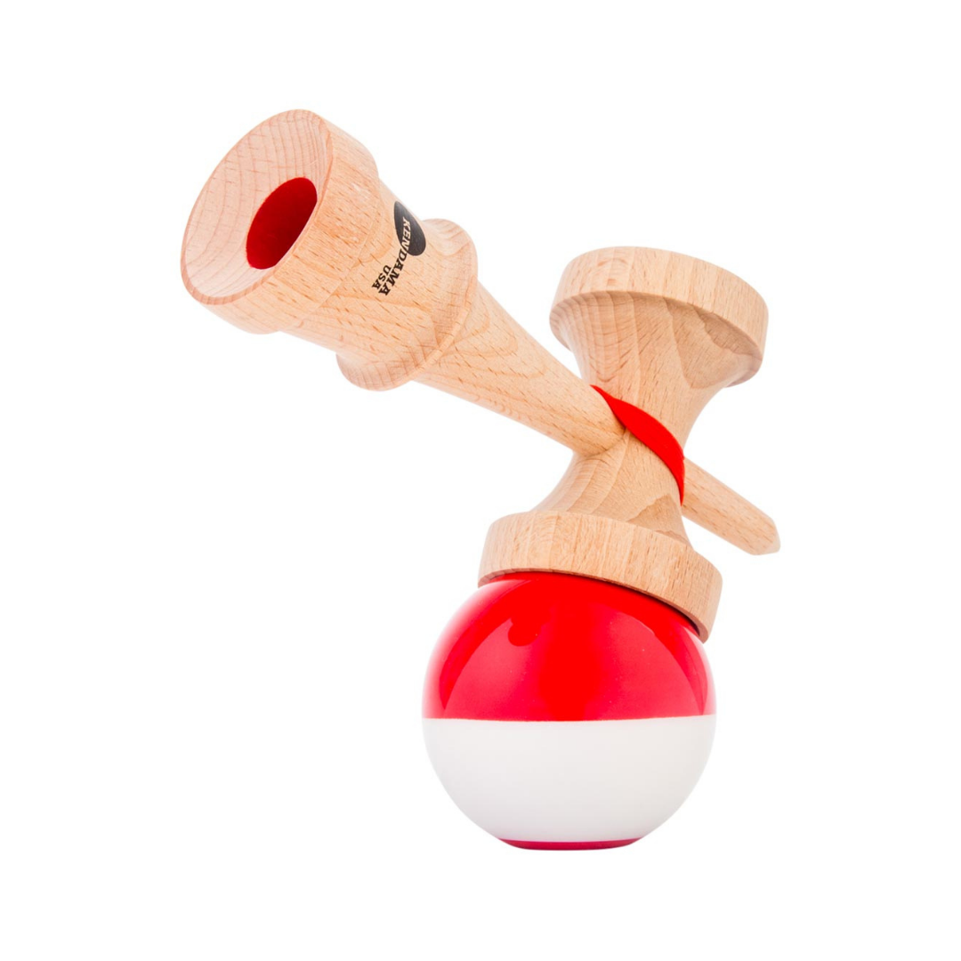 Kaizen Half Split - JET Shape - Red/White
