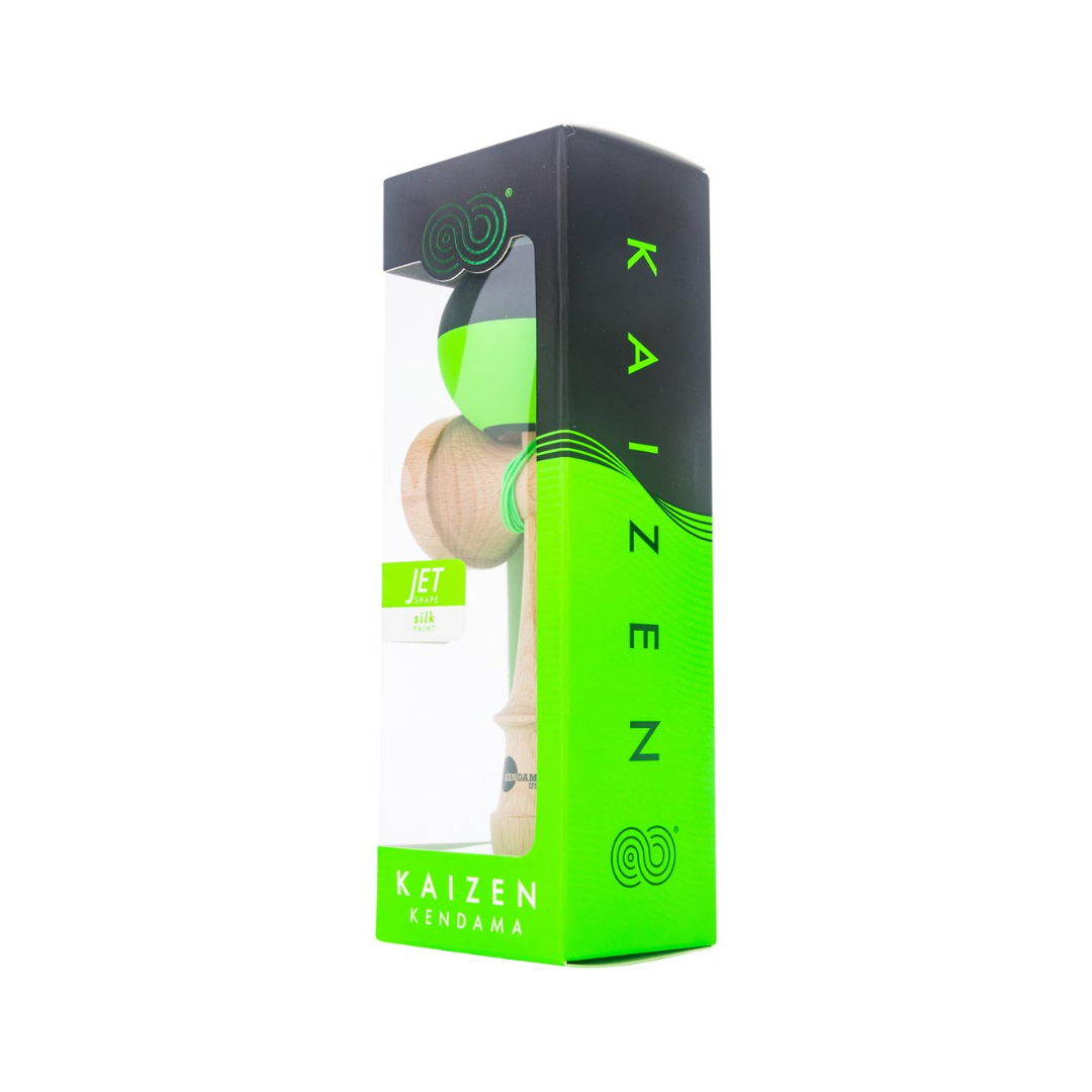 Kaizen Half Split - JET Shape - Black/Green