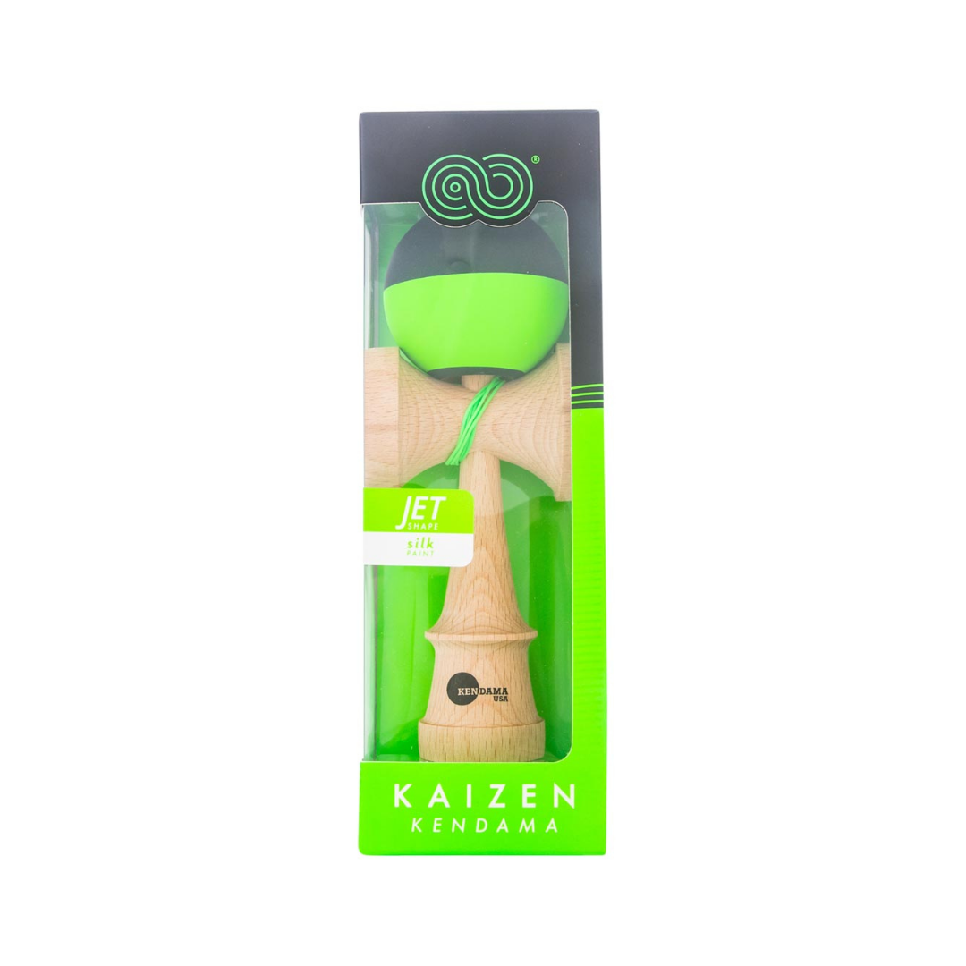 Kaizen Half Split - JET Shape - Black/Green