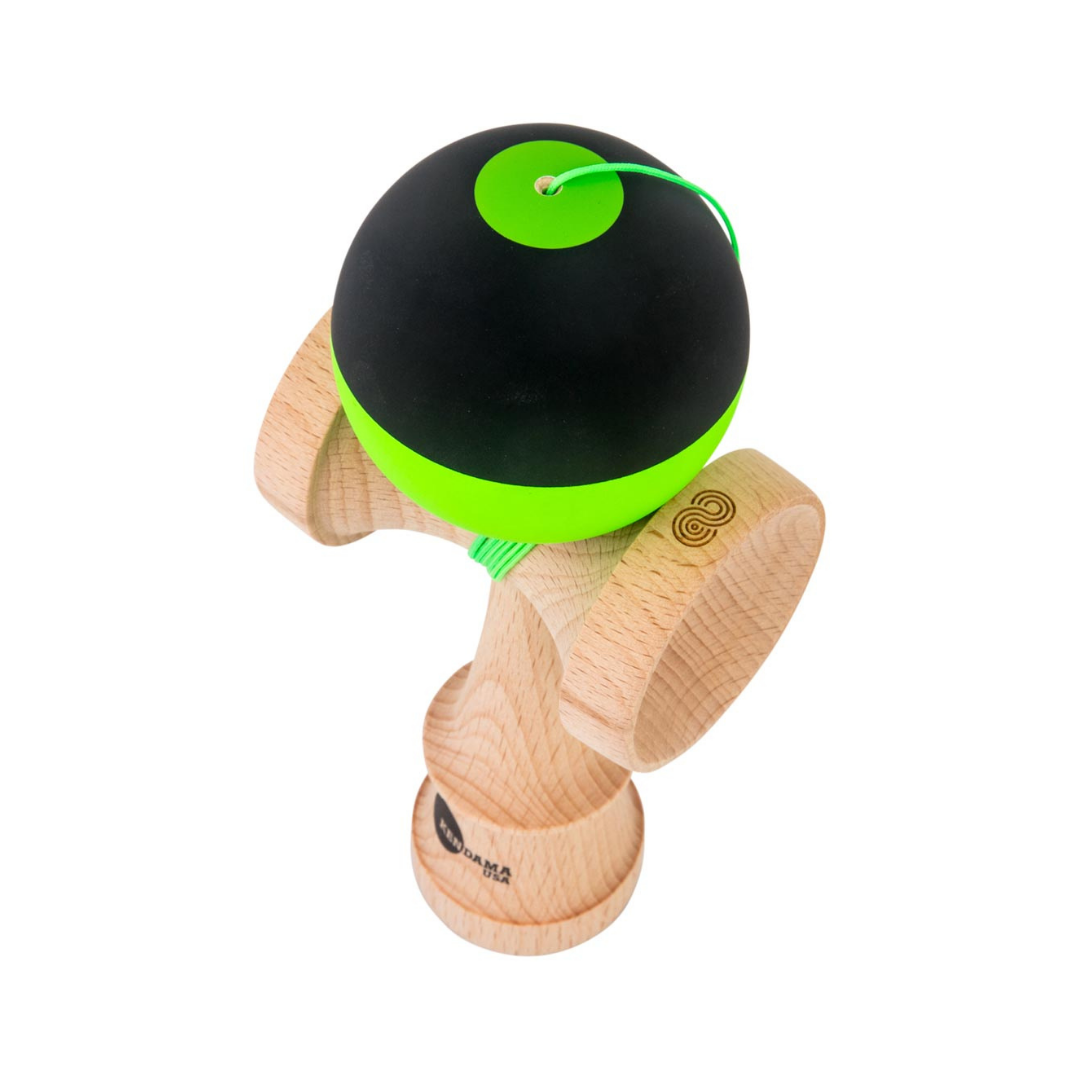 Kaizen Half Split - JET Shape - Black/Green