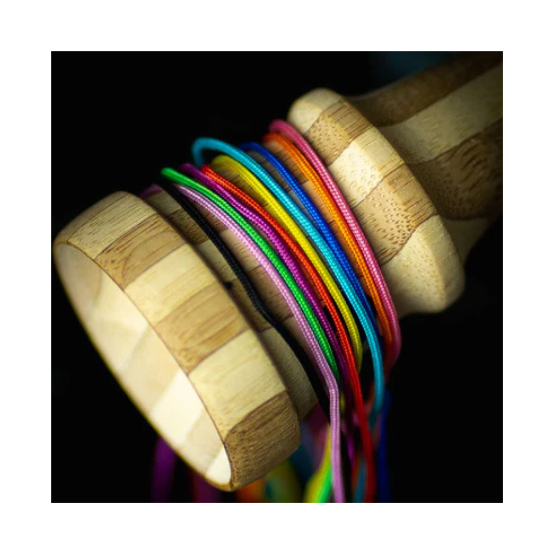 Extra Long Kendama Strings - Pack of 10 Colors with Bearings