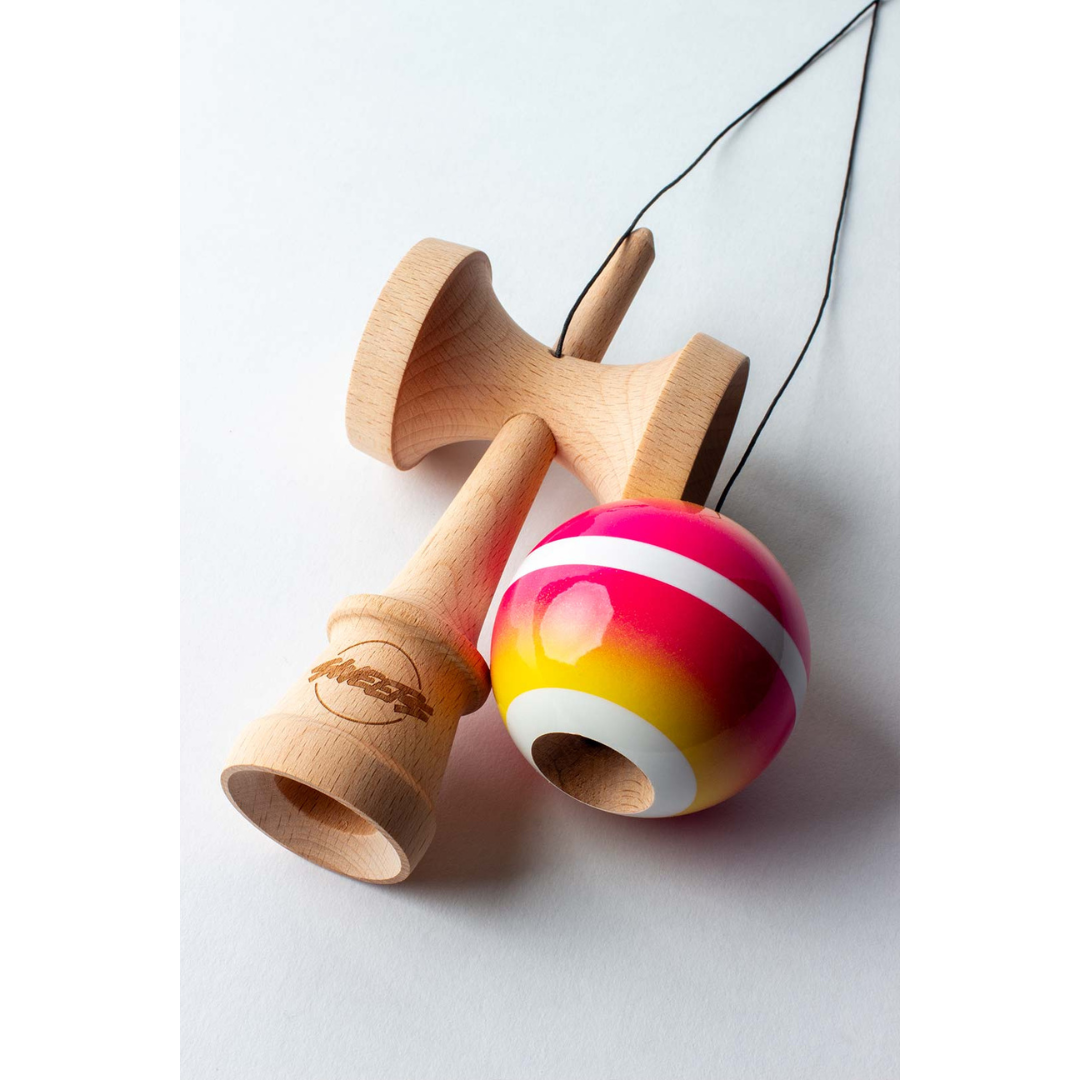 HORIZON FADE - PINK/YELLOW - BROKEN SHAPE