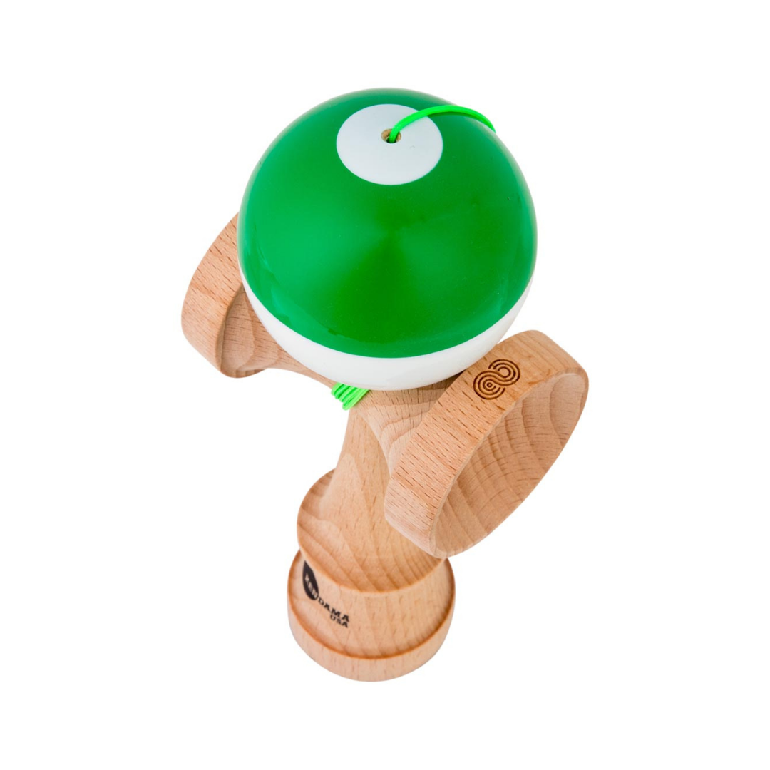 Kaizen Half Split - JET Shape - Green/White