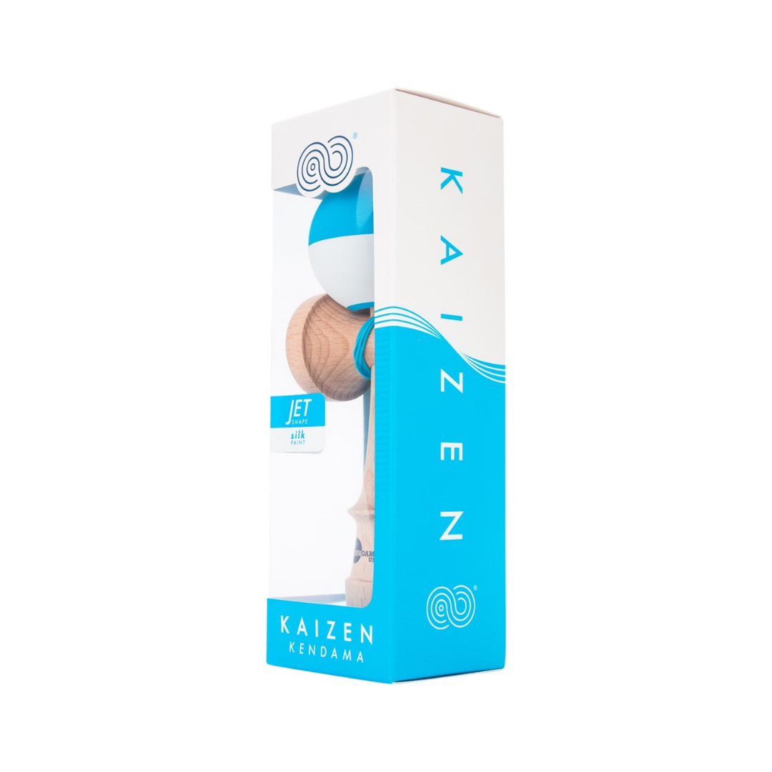 Kaizen Half Split - JET Shape -White/Blue